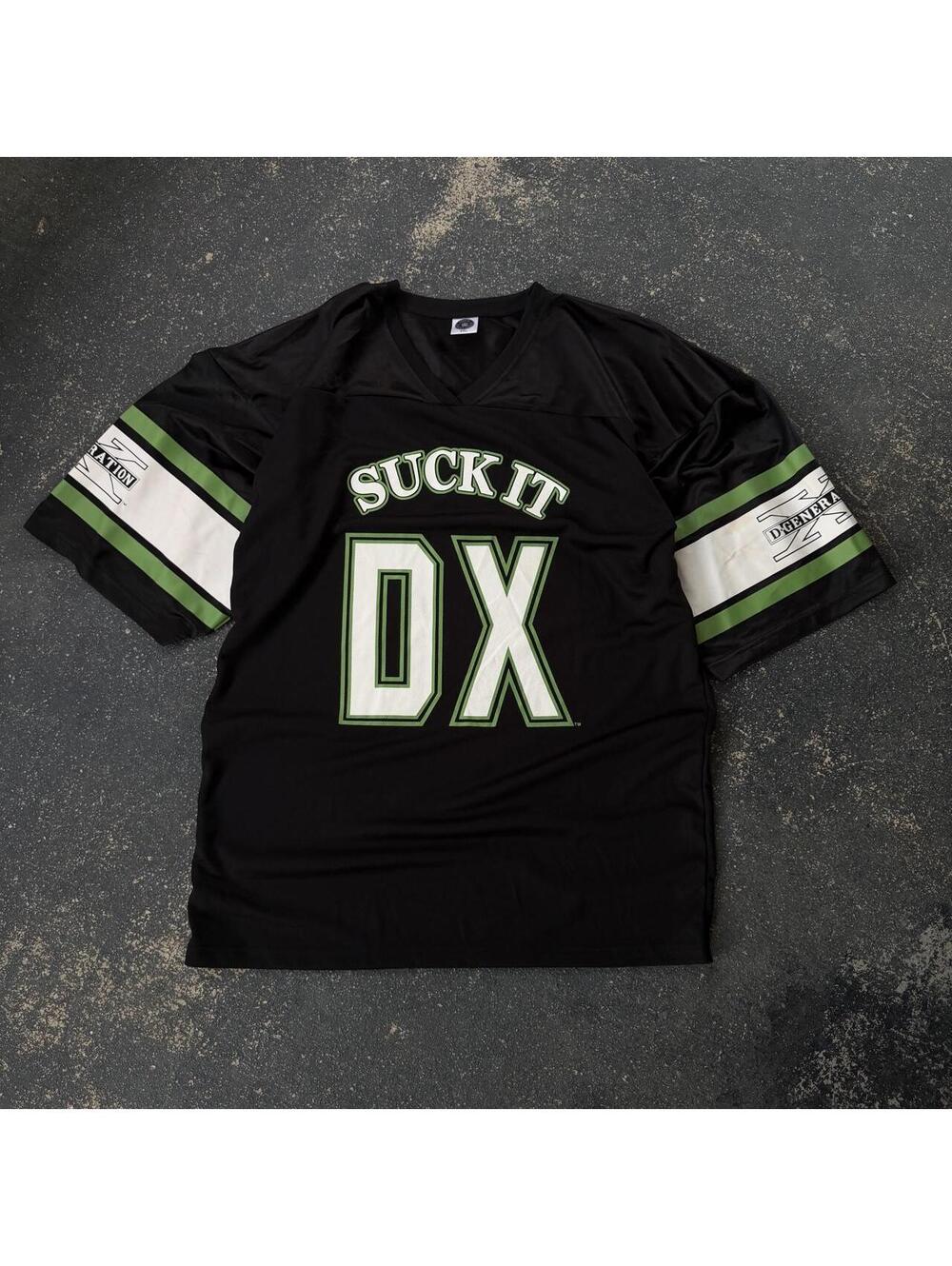 WWE Degeneration X Suck It Black Jersey